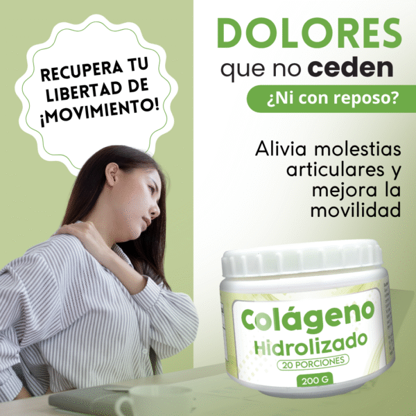 VitalVibe Colágeno Hidrolizado 200 g – 20 Porciones – con Vitamina C - Imagen 4