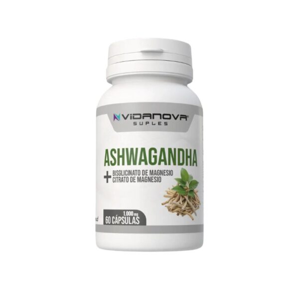 Ashwagandha 1000mg | Suplemento Adaptógeno Antiestrés y Energía Natural