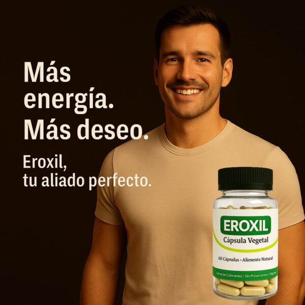 Eroxil Potenciador Masculino Natural para Energía y Vitalidad - Imagen 2