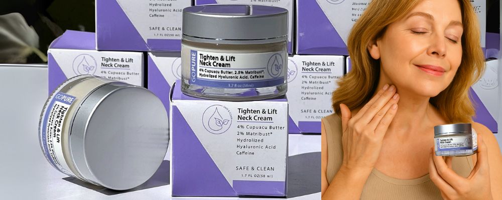 Crema Tighten cuello y escote reafirmante con péptidos y retinol antiflacidez