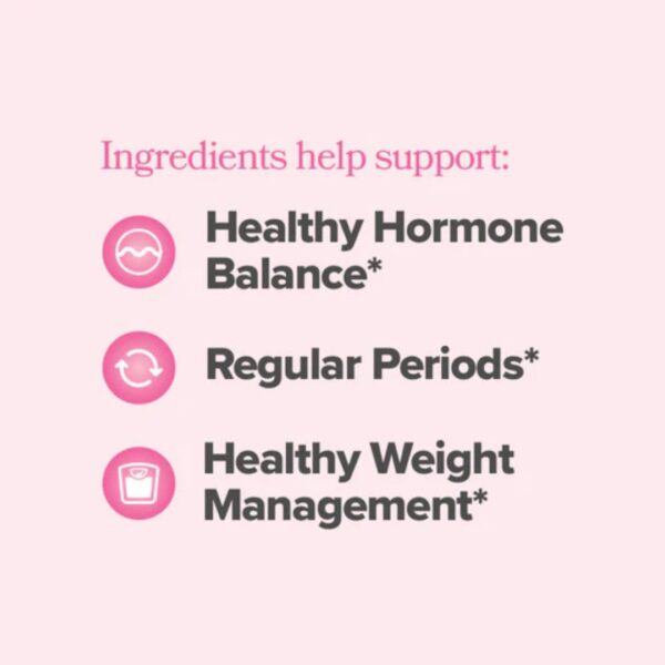FLO Apoyo Ciclo – Suplemento Natural para Regular el Ciclo Hormonal Femenino - Imagen 4