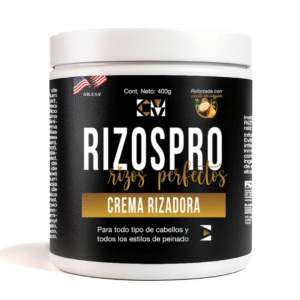 RizosPRO crema rizadora y activadora anti frizz con aceite de argán, envase de 400g