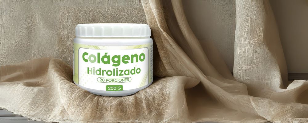 Suplemento Colágeno Hidrolizado con ácido hialurónico VitalVibe para piel y articulaciones