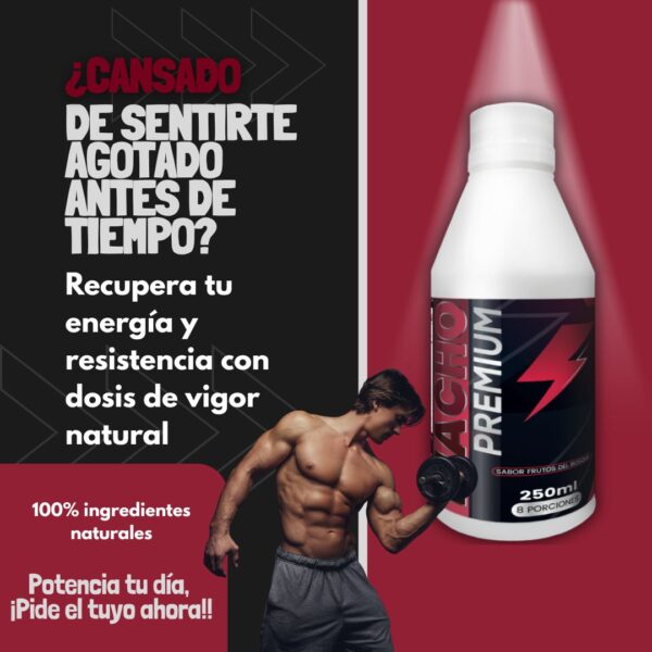 Macho Premium Potenciador Masculino | Energía, Libido y Vitalidad - Imagen 4