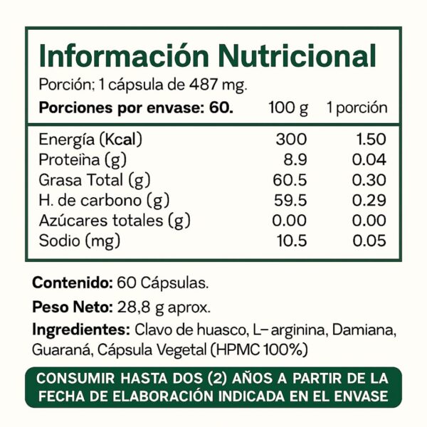 Eroxil Potenciador Masculino Natural para Energía y Vitalidad - Imagen 5