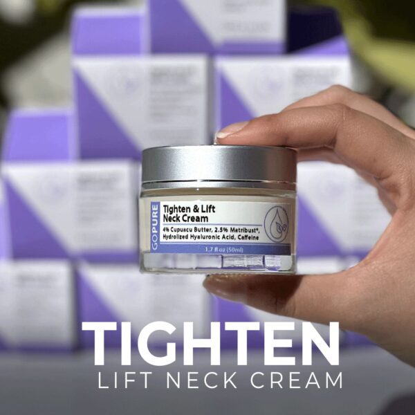 Crema Tighten Cuello y Escote 50ml | Reafirmante Antiflacidez con Péptidos y Retinol - Imagen 2