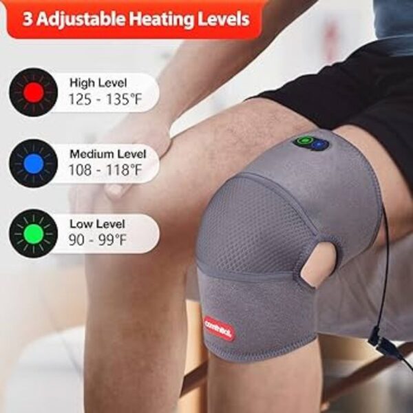 Rodillera Eléctrica con Calor | Alivio de Dolor y Terapia Térmica - Imagen 5