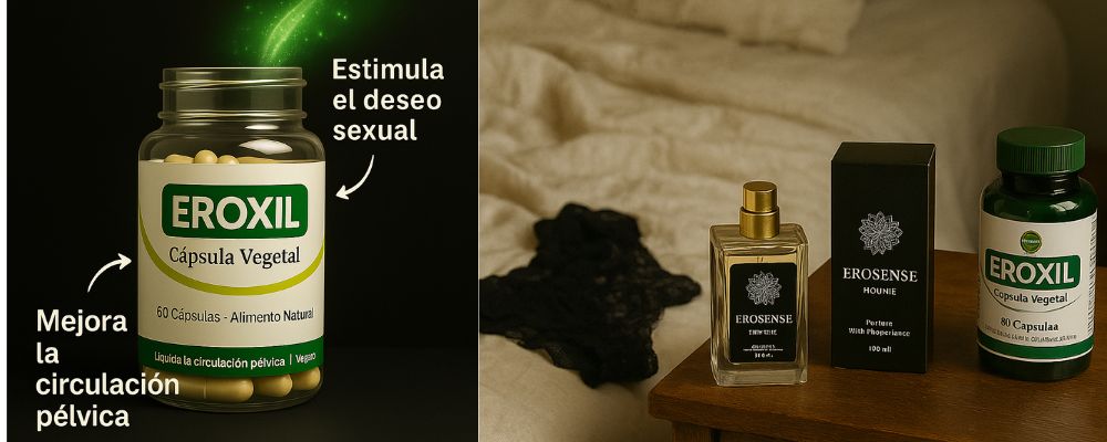 Pack Masculino – Perfume con Feromonas y Eroxil para Libido, Deseo y Energía | VitalVibe