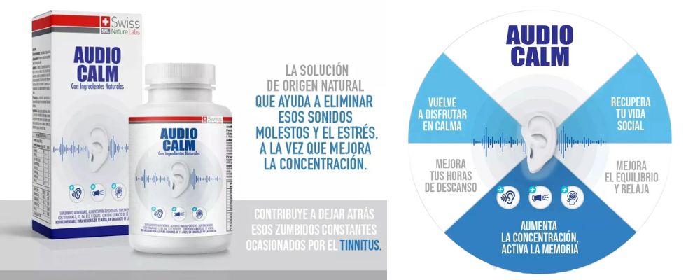audio calm suplemento tinnitus zumbidos alivio natural
